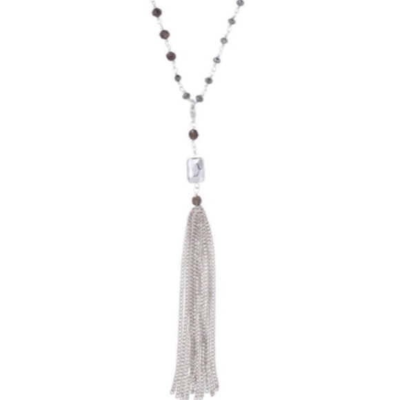 :: S&D SILVER [Retired] Gitane Tassel Necklace - Picture 7 of 7